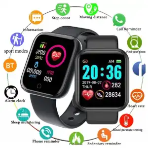 Reloj inteligente Y68 miniatura 1