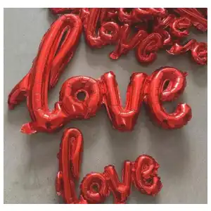 Globos Love miniatura 1